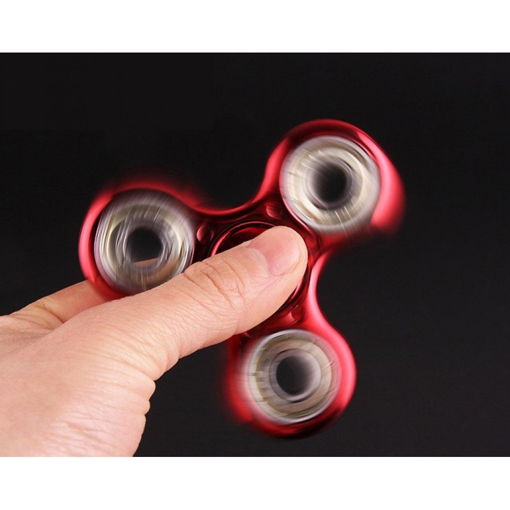 Wholesale Electroplate Fidget Spinner Hand Stress Reducer Toy for 