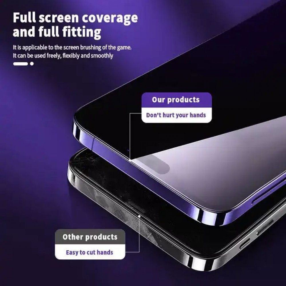 Wholesale Privacy Anti-Spy Full Cover Tempered Glass Screen