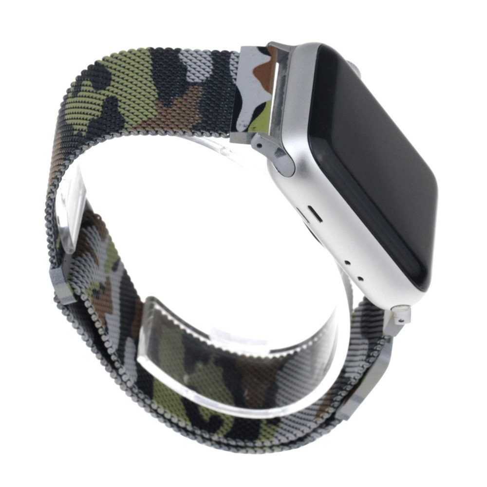 Camo Apple Watch Milanese Loop Band Camouflage Gray / 38mm | 40mm