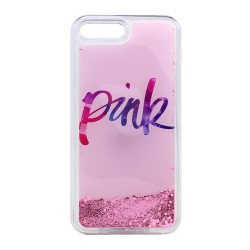 iPhone 7p /8p Lot Of 5 Cases New Pink Harts Beds Clear Girls Fashionable ￼