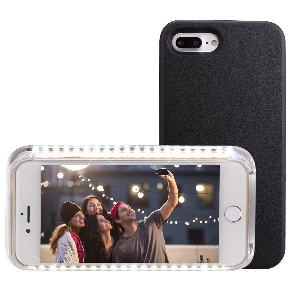 Byg op ressource Berigelse Wholesale iPhone 6S / iPhone 6 Selfie Illuminated LED Light Case (Black)