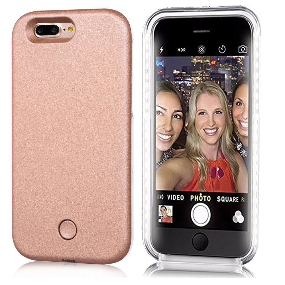 Kloster røre ved Milestone Wholesale iPhone 6S / iPhone 6 Selfie Illuminated LED Light Case (Rose Gold)