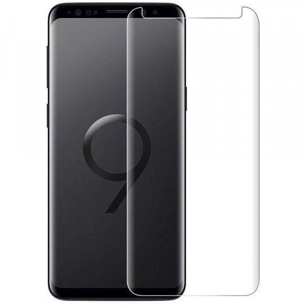 Wholesale Galaxy S9 S8 Tempered Glass Full Screen Protector Case Friendly Glass Clear