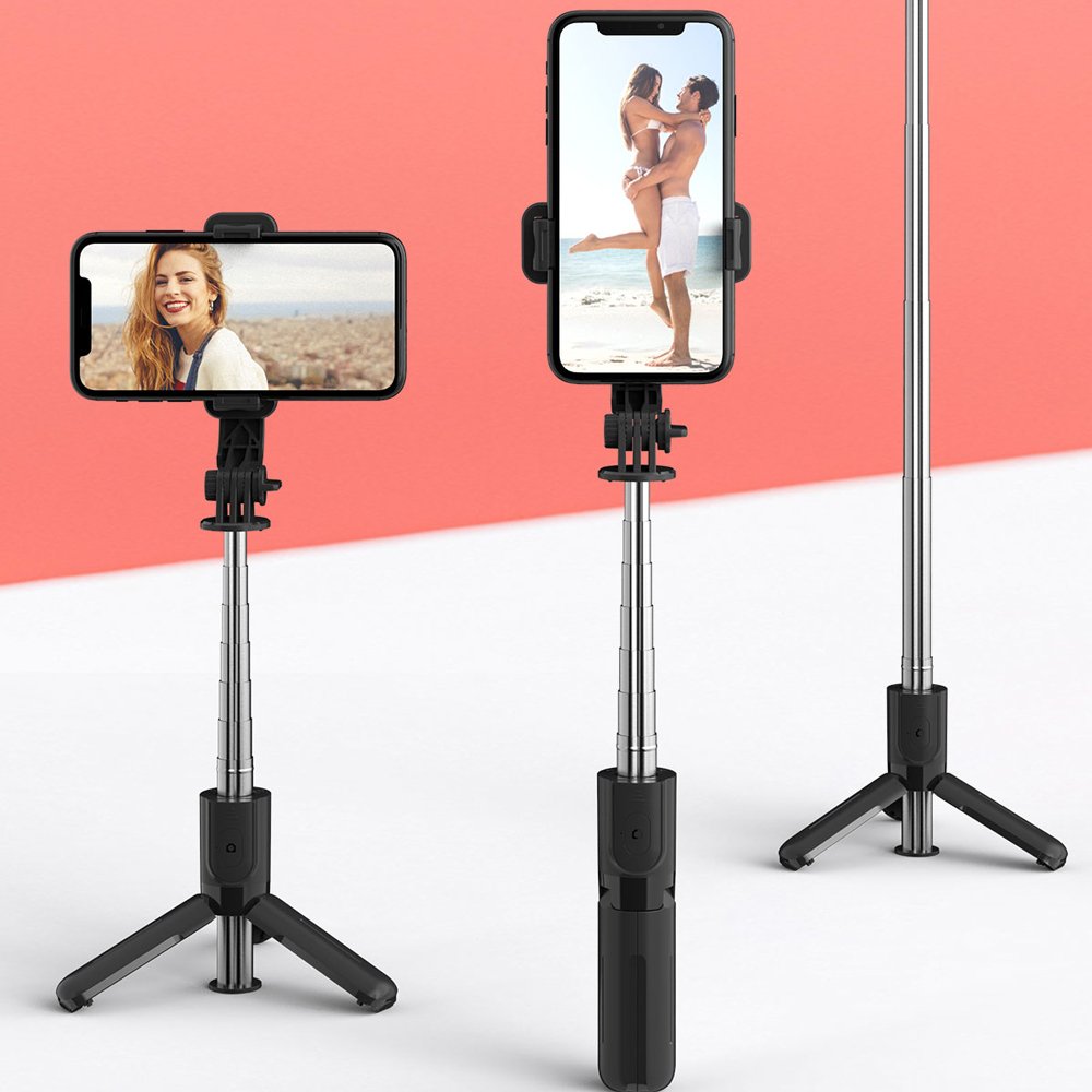 Mini Selfie Stick Tripe;3 In 1 Extendable Bluetoot for wholesale sourcing !