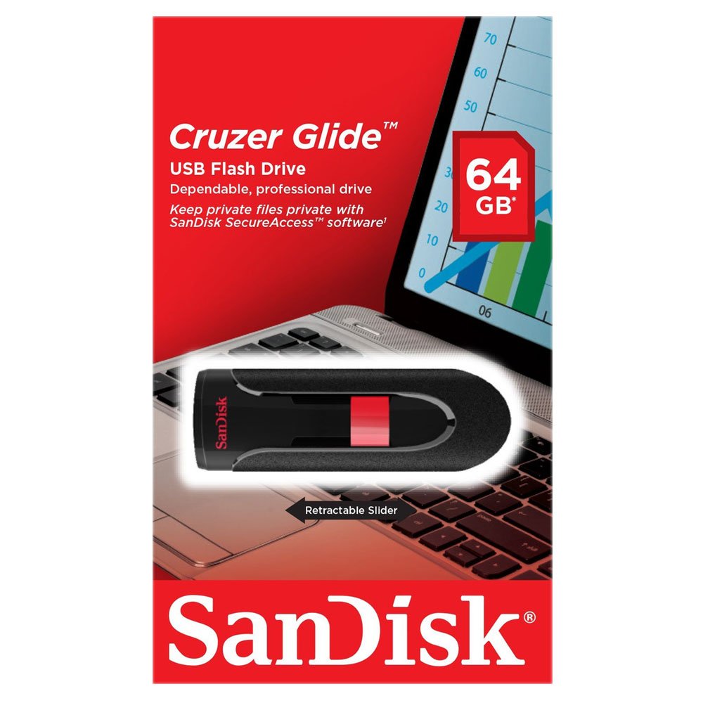 fabriek waterbestendig Stapel Wholesale SanDisk 64 GB USB 3.0 Cruzer Glide Flash Drive (64GB)