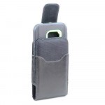 Wholesale Slim TPU Vertical Armor Belt Pouch Large 22 (Black)