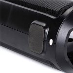 Wholesale LED Light Boombox Sub-woofer Portable Wireless Bluetooth Speaker with Carry Handle BM02 (Black)