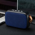 Wholesale Table Pro Fabric Soft Material Wireless Portable Bluetooth Speaker G2 (Blue)