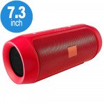 Wholesale Loud Sound Portable Bluetooth Speaker with Power Bank Feature H3-B (Red)