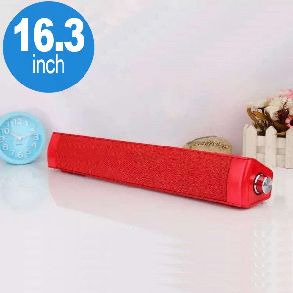 Wholesale High Quality Long Bar Wireless Bluetooth Speaker JHW-V361 (Red)