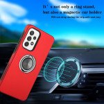 Wholesale Dual Layer Armor Hybrid Stand Ring Case for Samsung Galaxy A33 5G (Red)