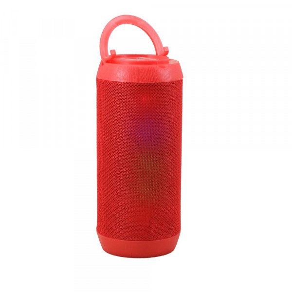 Wholesale LED Color Light Wireless Bluetooth Portable Speaker with Colorful Display A1 for Universal Cell Phone And Bluetooth Device (Red)