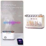 Aroma Humidifier with Multi-Color LED Mist - Essential Oil Diffuser LA0649 for Home, Office & Outdoor Use (White)