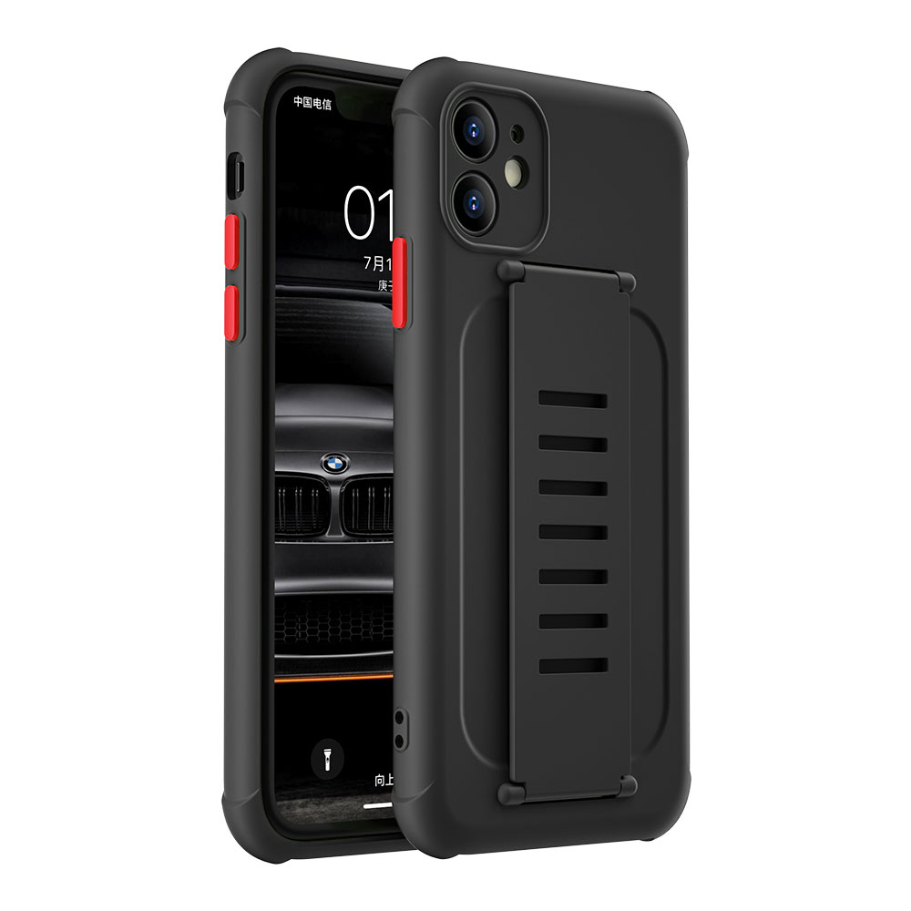 iPhone 12 /12 Pro Case - TPU, Hand Strap, Key Ring