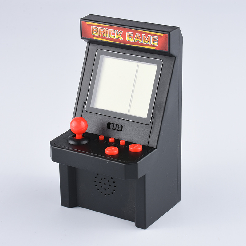 retro arcade machine console