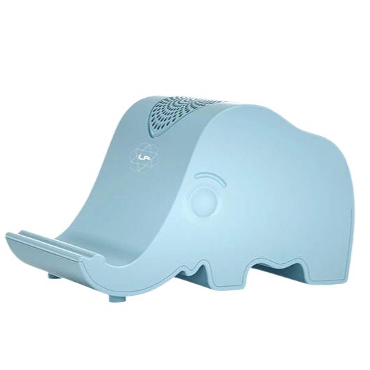 Cute Elephant PHONE Stand: Wireless Bluetooth Speaker for Universal Devices (Blue)