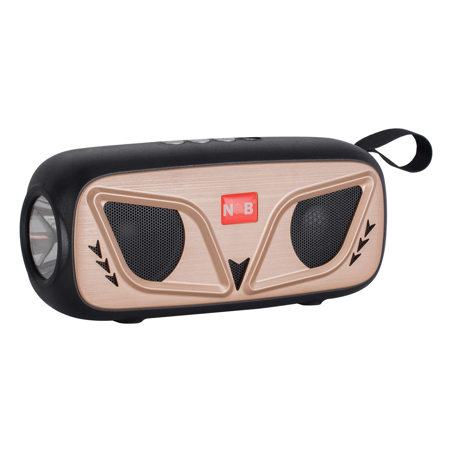 ''Owl Outdoor Compact Wireless FM Radio Bluetooth SPEAKER Flashlight, Solar Power NB306 for Universal